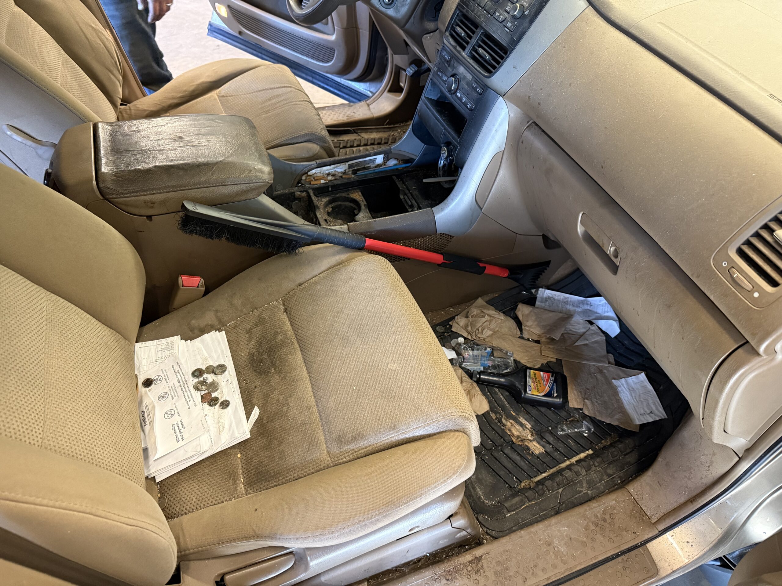 Before: Interior Deep Clean