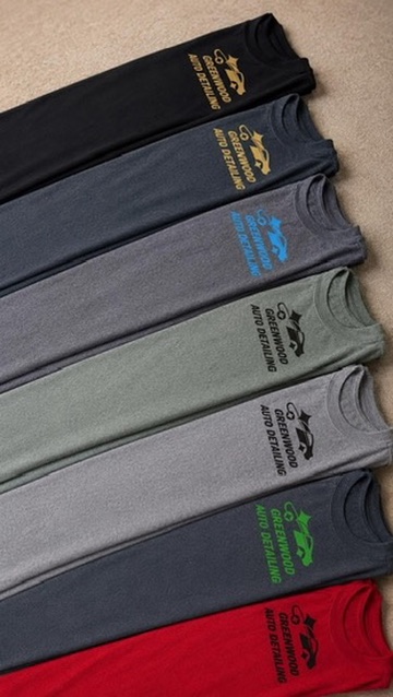 Greenwood Auto Detailing shirts